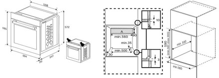 Встраиваемый электрический духовой шкаф Indesit IFE3644JIX Встраиваемый электрический духовой шкаф Indesit IFE3644JIX
