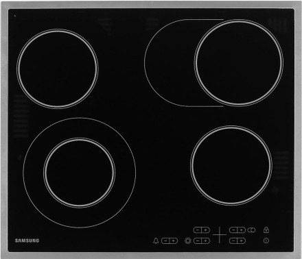 Электрическая варочная панель Samsung NZ64T3516CK/WT, черный Электрическая варочная панель Samsung NZ64T3516CK/WT, черный