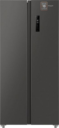 Холодильник WEISSGAUFF WSBS 500 Inverter NoFrost Dark Grey
