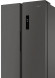 Холодильник WEISSGAUFF WSBS 500 Inverter NoFrost Dark Grey