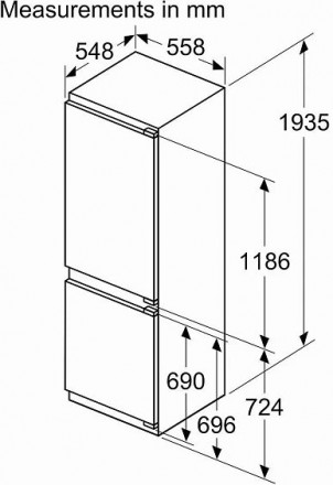 Холодильник BOSCH KIN96VFD0 Холодильник BOSCH KIN96VFD0