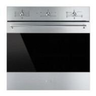 Встраиваемый газовый духовой шкаф smeg SF6341GVX Встраиваемый газовый духовой шкаф smeg SF6341GVX