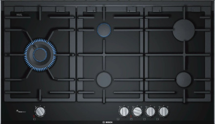 Газовая варочная панель Bosch PRS9A6D70M черный Газовая варочная панель Bosch PRS9A6D70M черный