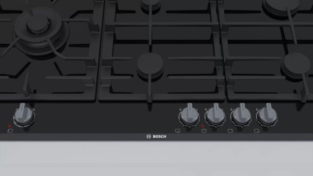 Газовая варочная панель Bosch PRS9A6D70M черный Газовая варочная панель Bosch PRS9A6D70M черный