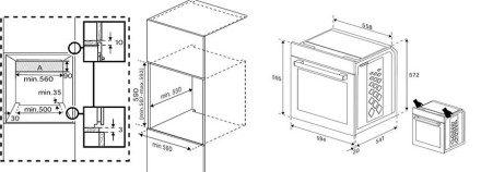 Встраиваемый электрический духовой шкаф Indesit IFE3841JIX