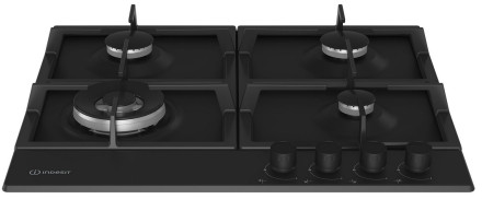 Газовая варочная панель Indesit THPM 642 WS/BL/I черный Газовая варочная панель Indesit THPM 642 WS/BL/I черный