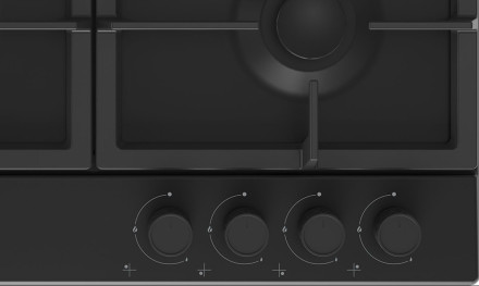 Газовая варочная панель Indesit THPM 642 WS/BL/I черный Газовая варочная панель Indesit THPM 642 WS/BL/I черный