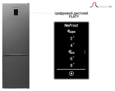 Холодильник Schaub Lorenz SLU S339W4E Холодильник Schaub Lorenz SLU S339W4E