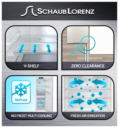 Холодильник Schaub Lorenz SLU S339W4E Холодильник Schaub Lorenz SLU S339W4E