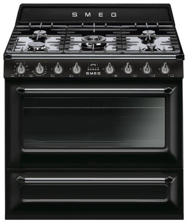 Комбинированная плита smeg TR90BL9 Комбинированная плита smeg TR90BL9