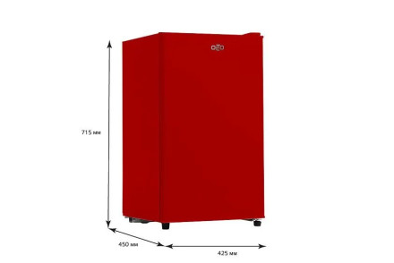 Холодильник OLTO RF-090 RED Холодильник OLTO RF-090 RED