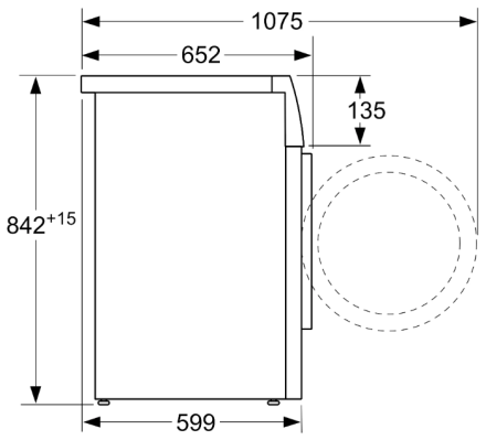 Сушильная машина Bosch WTX87KH0BY