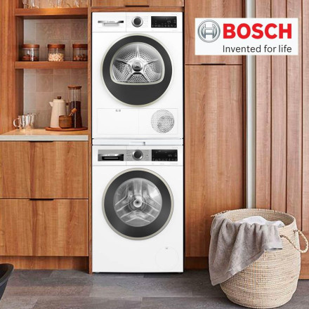 Комплект стиральная и сушильная машина Bosch WGA24400ME + WQG14200ME + WTZ 20410 Комплект стиральная и сушильная машина Bosch WGA24400ME + WQG14200ME + WTZ 20410