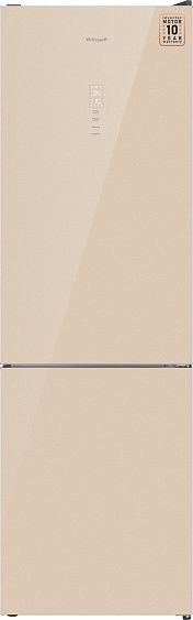 Холодильник WEISSGAUFF WRK 2000 Total NoFrost Inverter Beige Glass Холодильник WEISSGAUFF WRK 2000 Total NoFrost Inverter Beige Glass