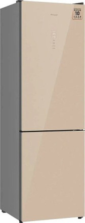 Холодильник WEISSGAUFF WRK 2000 Total NoFrost Inverter Beige Glass Холодильник WEISSGAUFF WRK 2000 Total NoFrost Inverter Beige Glass