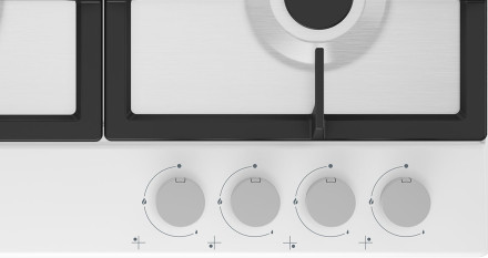 Газовая варочная панель Indesit THPM 642 WS/WH/I белый Газовая варочная панель Indesit THPM 642 WS/WH/I белый