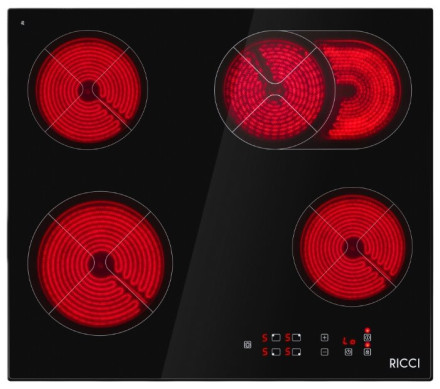 Электрическая варочная панель RICCI KS-T46202R Электрическая варочная панель RICCI KS-T46202R