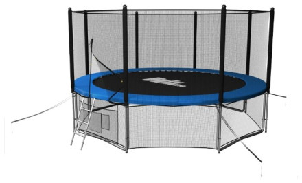 Каркасный батут Unix Line 10ft outside 305х305х241 см Каркасный батут Unix Line 10ft outside 305х305х241 см