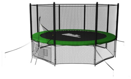 Каркасный батут Unix Line 10ft outside 305х305х241 см Каркасный батут Unix Line 10ft outside 305х305х241 см