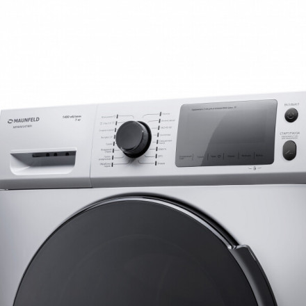 Комплект стиральная и сушильная машина Maunfeld MFWM147WH + MFDM169WH + WM-SK Комплект стиральная и сушильная машина Maunfeld MFWM147WH + MFDM169WH + WM-SK
