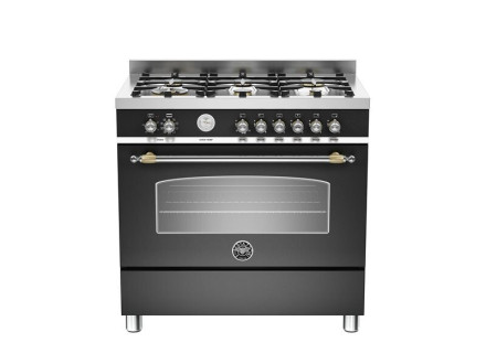 Комбинированная плита Bertazzoni HER90 6 MFE S NET Комбинированная плита Bertazzoni HER90 6 MFE S NET