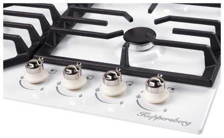 Газовая варочная панель Kuppersberg FS 601 W Silver Газовая варочная панель Kuppersberg FS 601 W Silver