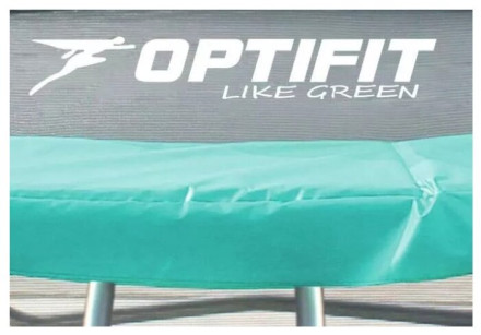 Каркасный батут Optifit Like 14ft с крышей 427х427х268 см
