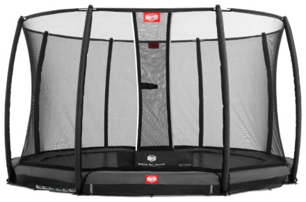 Каркасный батут Berg InGround Champion + Safety Net Deluxe 430 430х430х200 см