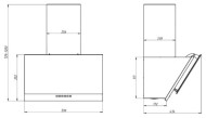 Каминная вытяжка ELIKOR Kitchen RX6754XB Каминная вытяжка ELIKOR Kitchen RX6754XB