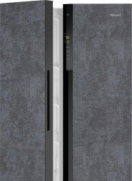 Холодильник WEISSGAUFF WSBS 500 Inverter NoFrost Rock Glass Холодильник WEISSGAUFF WSBS 500 Inverter NoFrost Rock Glass