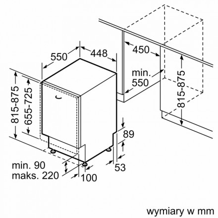 Встраиваемая посудомоечная машина Bosch SPV4HMX10E