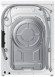 Стиральная машина с сушкой Samsung WD11DG6B85BELP, белый