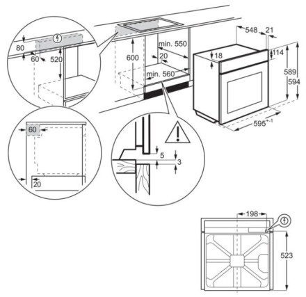 Электрический духовой шкаф Electrolux OEM3H50X Электрический духовой шкаф Electrolux OEM3H50X