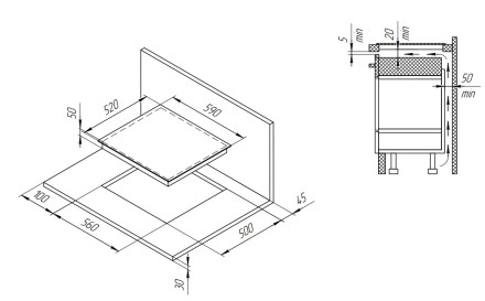 Индукционная варочная панель Kuppersberg ICS 606