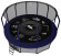 Каркасный батут Unix Line SUPREME GAME 16 ft (blue)