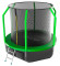 Каркасный батут EVO Jump 6FT Cosmo с нижней сетью 183х183х210 см