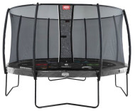 Каркасный батут Berg Elite + Tattoo + Safety Net Deluxe 430 430х430х275 см
