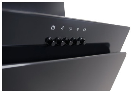 Каминная вытяжка DACH SIMONA 50 BLACK Каминная вытяжка DACH SIMONA 50 BLACK