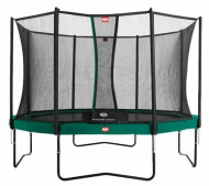 Каркасный батут Berg Favorit Tattoo + Safety Net Comfort 430 430х430х270 см Каркасный батут Berg Favorit Tattoo + Safety Net Comfort 430 430х430х270 см