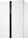 Холодильник WEISSGAUFF WSBS 500 Inverter NoFrost White Glass Холодильник WEISSGAUFF WSBS 500 Inverter NoFrost White Glass