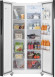 Холодильник WEISSGAUFF WSBS 500 Inverter NoFrost White Glass Холодильник WEISSGAUFF WSBS 500 Inverter NoFrost White Glass