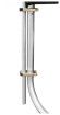 Каркасный батут Alpin 13 ft (404 см) с защитной сеткой и лестницей 404х404х266 см