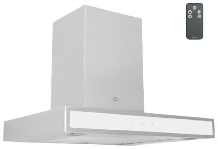 Каминная вытяжка MBS TRINIA 160 GLASS WHITE