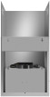 Вытяжка Meferi ROOMBOX40IX ISLA COMFORT Вытяжка Meferi ROOMBOX40IX ISLA COMFORT
