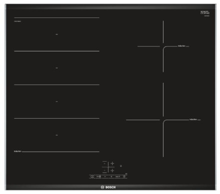 Индукционная варочная панель Bosch PXE675BB1E Индукционная варочная панель Bosch PXE675BB1E