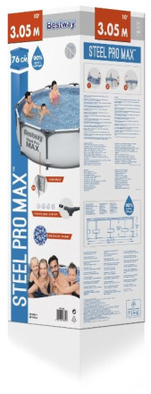Бассейн Bestway Steel Pro MAX 56026/56406