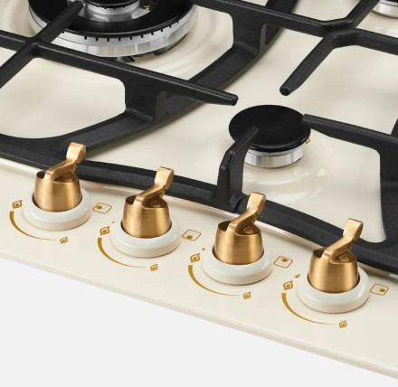 Встраиваемая газовая варочная панель Kuppersberg FS 604 C Bronze