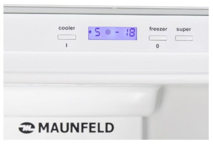 Встраиваемый холодильник MAUNFELD MBF.177NFW Встраиваемый холодильник MAUNFELD MBF.177NFW