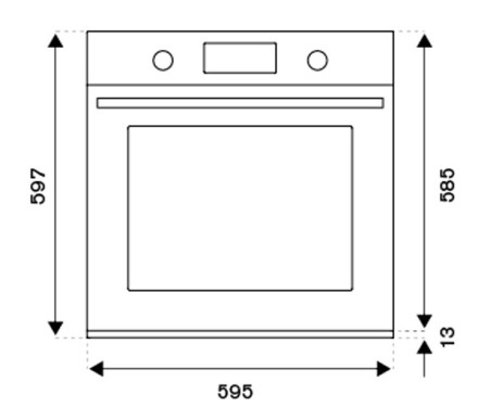 Встраиваемый электрический духовой шкаф Bertazzoni F6011MODPLX/23 Встраиваемый электрический духовой шкаф Bertazzoni F6011MODPLX/23
