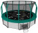 Каркасный батут Unix Line SUPREME GAME 14 ft (green)